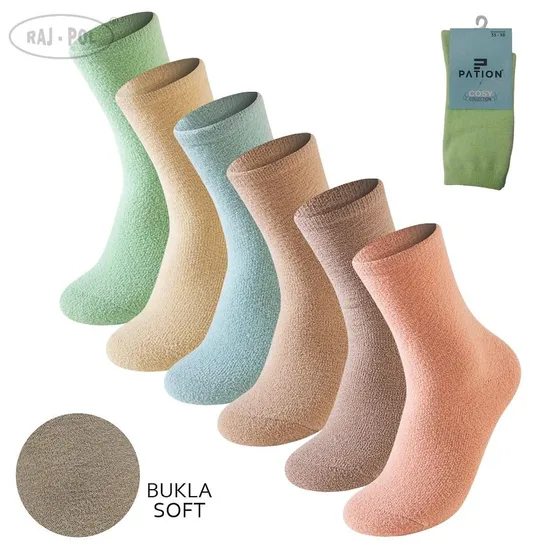 RAJ-POL SKARPETA DAMSKA BUKLA SOFT W25-05 756827, 756834