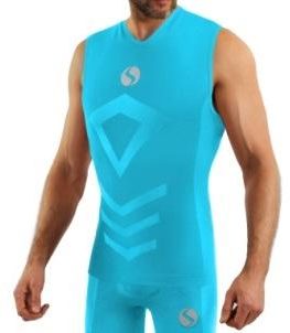 SESTO-SENSO MENS TANK TOP CL 38 - KOSZULKA TERMOAKTYWNA SZEROKIE RAMIĄCZKO