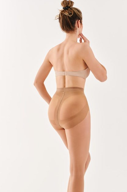 GABRIELLA CIENKIE RAJSTOPY PUSH UP CODE 1201