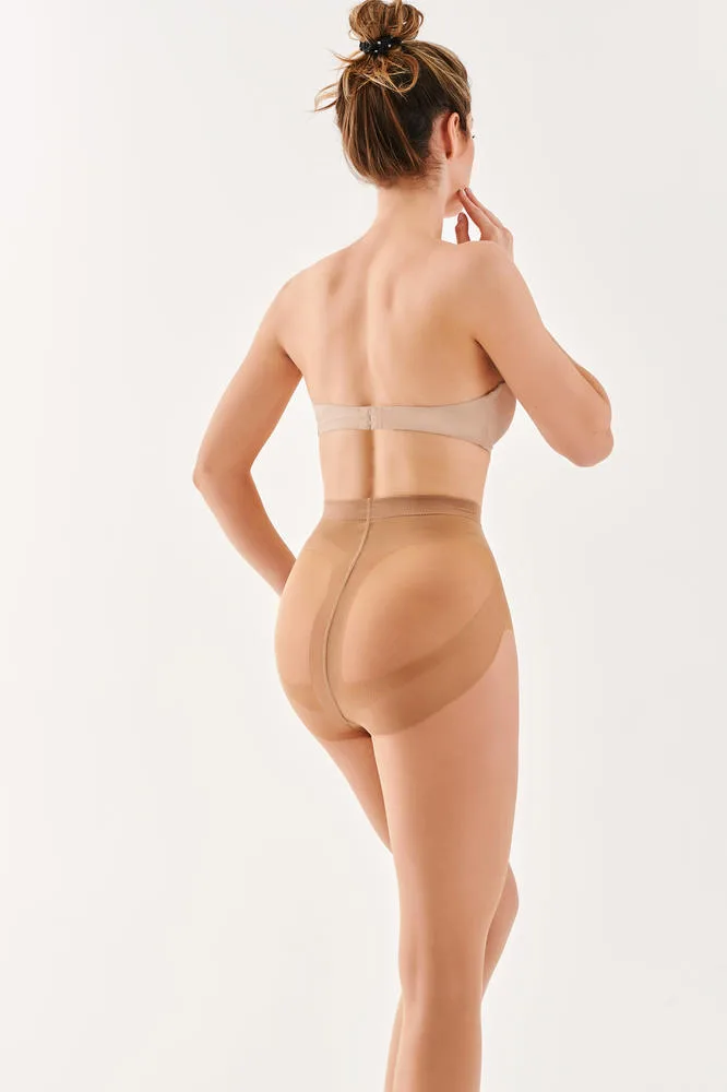 GABRIELLA CIENKIE RAJSTOPY PUSH UP CODE 1201