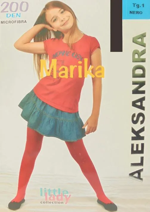 ALEKSANDRA RAJSTOPY DZIECIĘCE MARIKA 200 DEN, MICROFIBRA