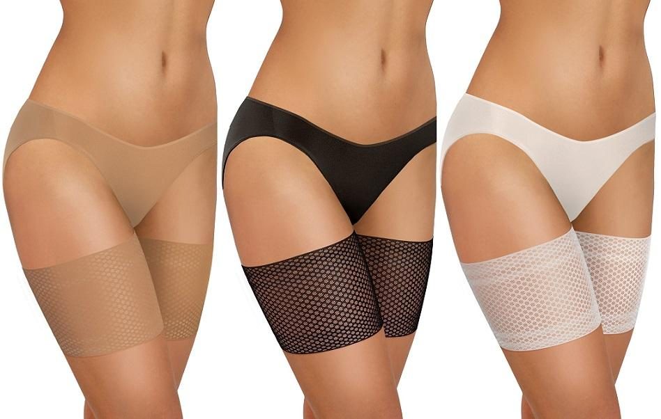 SESTO-SENSO OPASKI UDOWE THIGH BANDS - OPASKA NA UDA ODDYCHAJĄCA WZ02