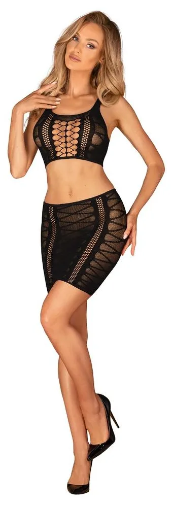 OBSESSIVE TOP I SPODNICA K102