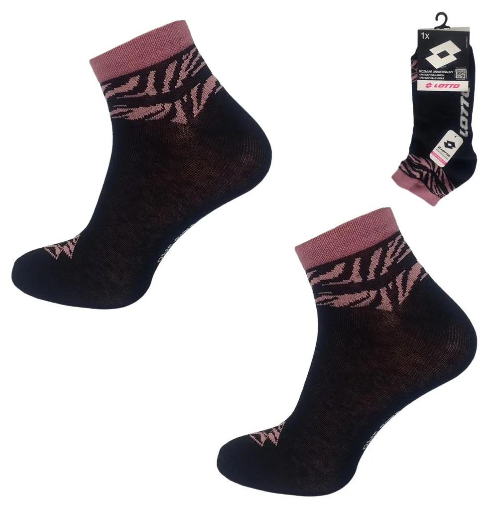 RAJ-POL SKARPETA LOTTO QUAD_11ASSRT ONESIZE BLACK 3 1-PAK 480190