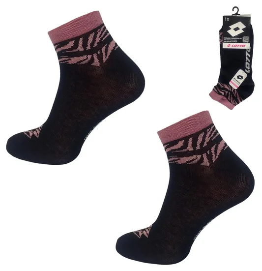 RAJ-POL SKARPETA LOTTO QUAD_11ASSRT ONESIZE BLACK 3 1-PAK 480190