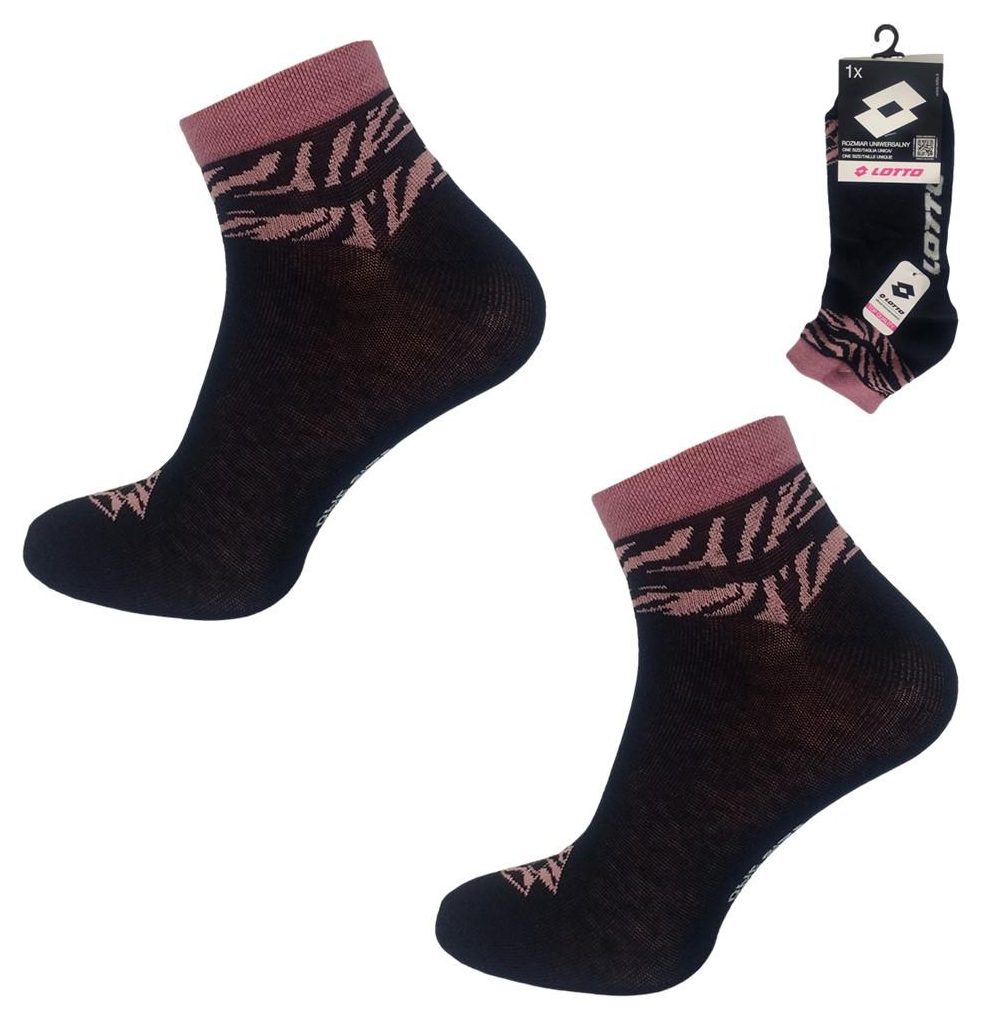 RAJ-POL SKARPETA LOTTO QUAD_11ASSRT ONESIZE BLACK 3 1-PAK 480190