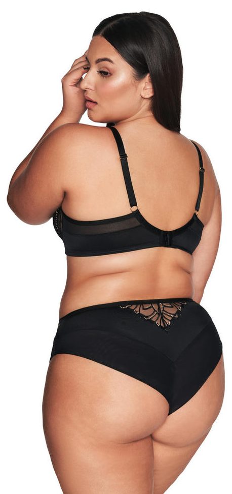 AVA BIUSTONOSZ AV 2115 BLACK MAXI