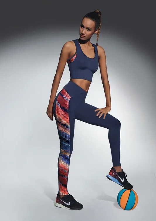 BAS BLEU - LEGGINSY SPORTOWE RAINBOW 200 DEN - BB2020