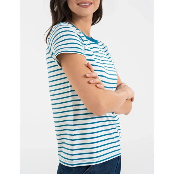 MORAJ T-SHIRT DAMSKI W PASKI BD1300-521