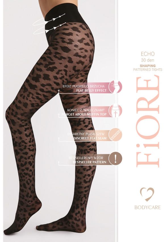 F5005 - RAJSTOPY ECHO 30 DEN - SS 24 TANGO BRAWO FIORE