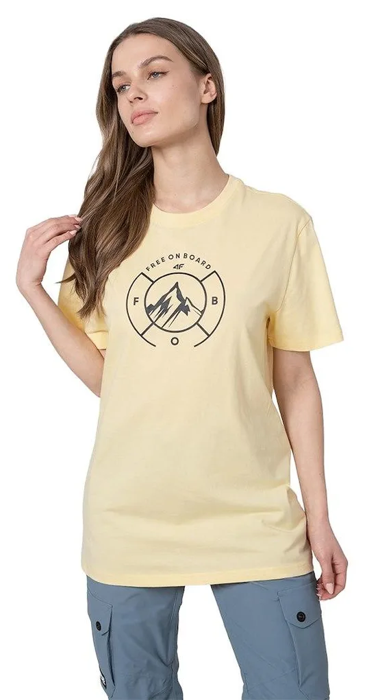 4F T-SHIRT DAMSKI H4Z22-TSD011 73S