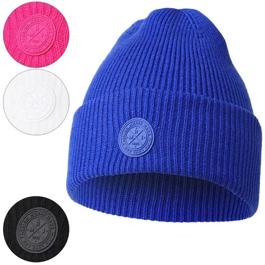 MORAJ CZAPKA DAMSKA ZIMOWA BEANIE W PRĄŻEK DCZ1700-005