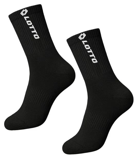 SKARPETY LOTTO ROGER BLACK 1-PAK 520612, 502674