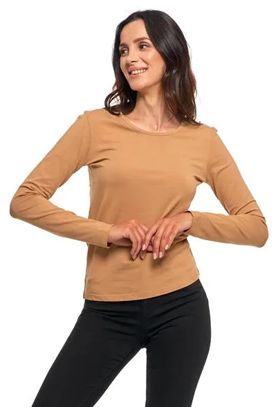 MORAJ T-SHIRT DAMSKI Z DŁUGIM RĘKAWEM BD900-420-L
