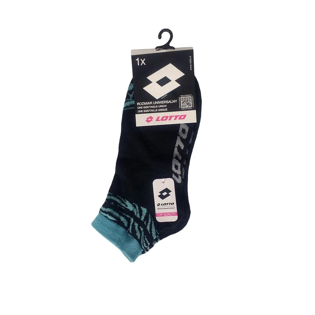 SKARPETA LOTTO QUAD_11ASSRT ONESIZE BLACK 5 1-PAK 491264
