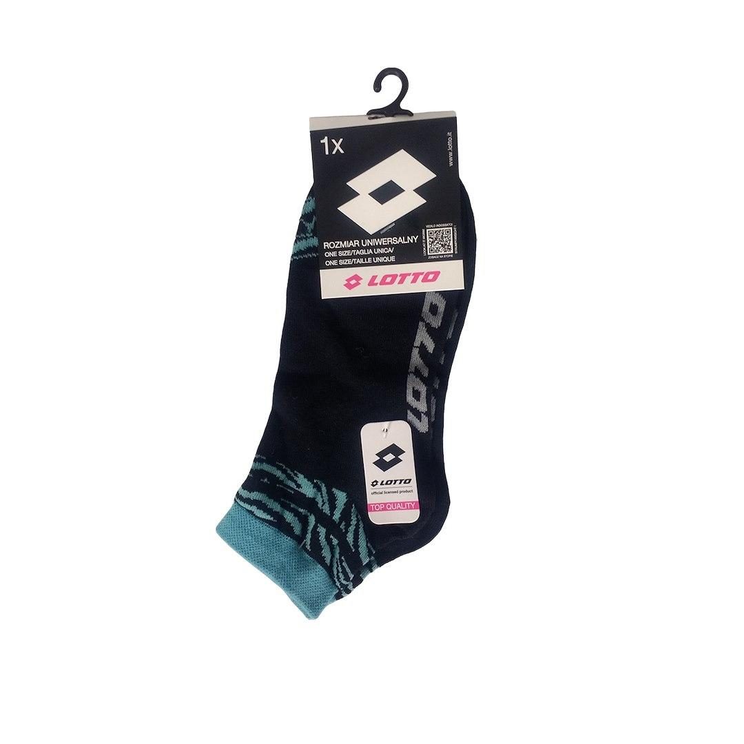 SKARPETA LOTTO QUAD_11ASSRT ONESIZE BLACK 5 1-PAK 491264