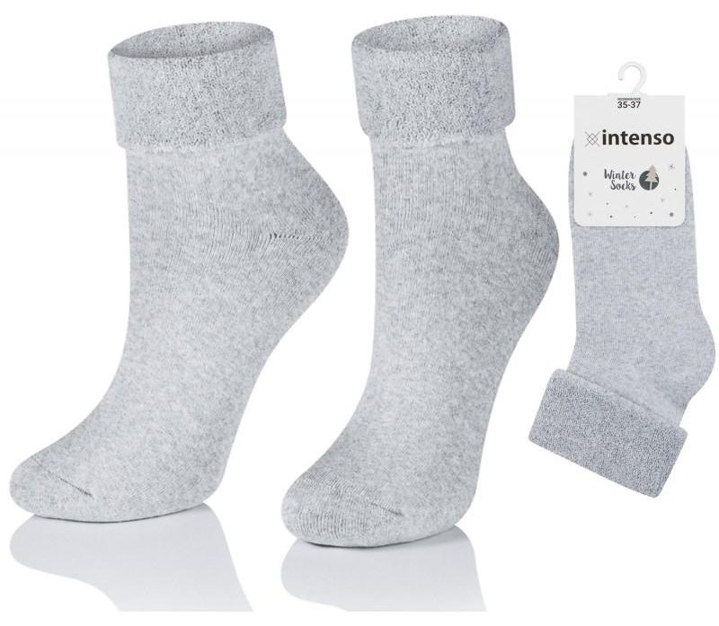 INTENSO SKARPETKI BEZUCISKOWE DAMSKIE FROTTE WINTER ART. 0457 (Stary Symbol 1320)