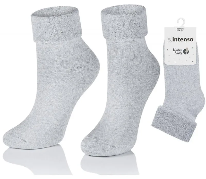 INTENSO SKARPETKI BEZUCISKOWE DAMSKIE FROTTE WINTER ART. 0457 (Stary Symbol 1320)
