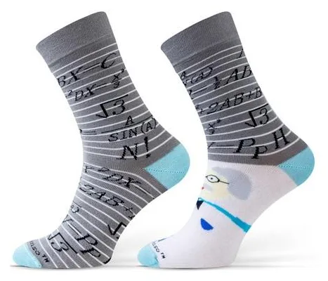 SESTO-SENSO FINEST COTTON DŁUGIE SKARPETKI - DUO (1 PARA - DWIE RÓŻNE SKARPETKI)