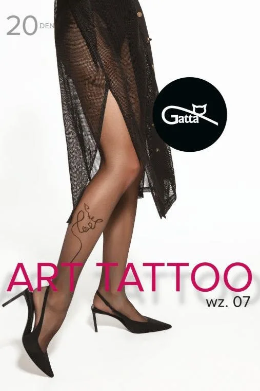 ART TATTOO -06, 07, 08, 09 RAJSTOPY 20 DEN 000.66R
