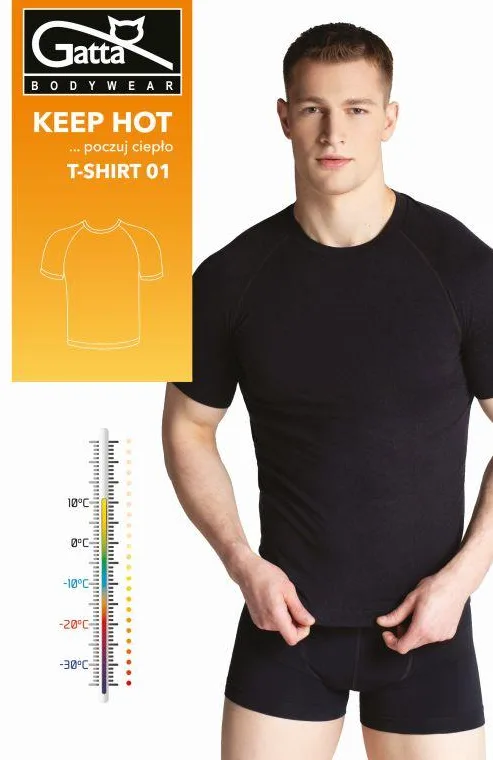 GATTA T-SHIRT MEN 01 KEEP HOT 004.3028S