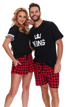 DOCTOR-NAP PIŻAMA MĘSKA KING, KRÓTKIE SZORTY PMB.9952 - AW2020