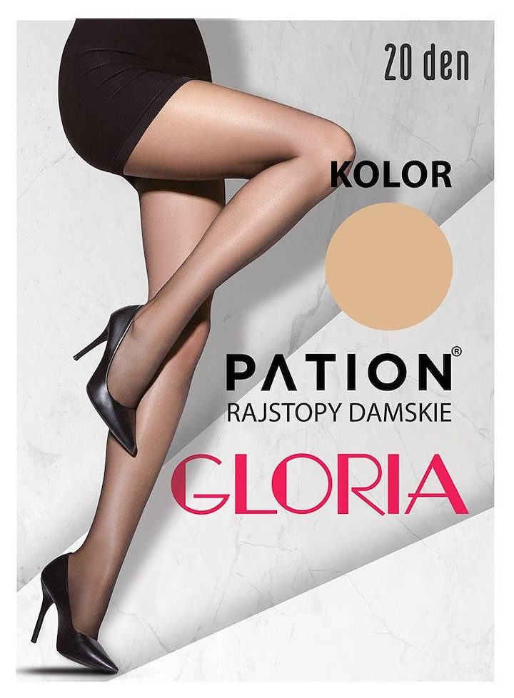 RAJSTOPY PATION ELASTAN 20 DEN GLORIA - VISIONE 731008, 731015, 731022, 731039