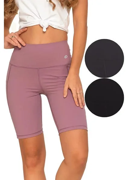 MORAJ LEGGINSY KOLARKI DAMSKIE SPORTOWE Z KIESZENIAMI RDL3200-001