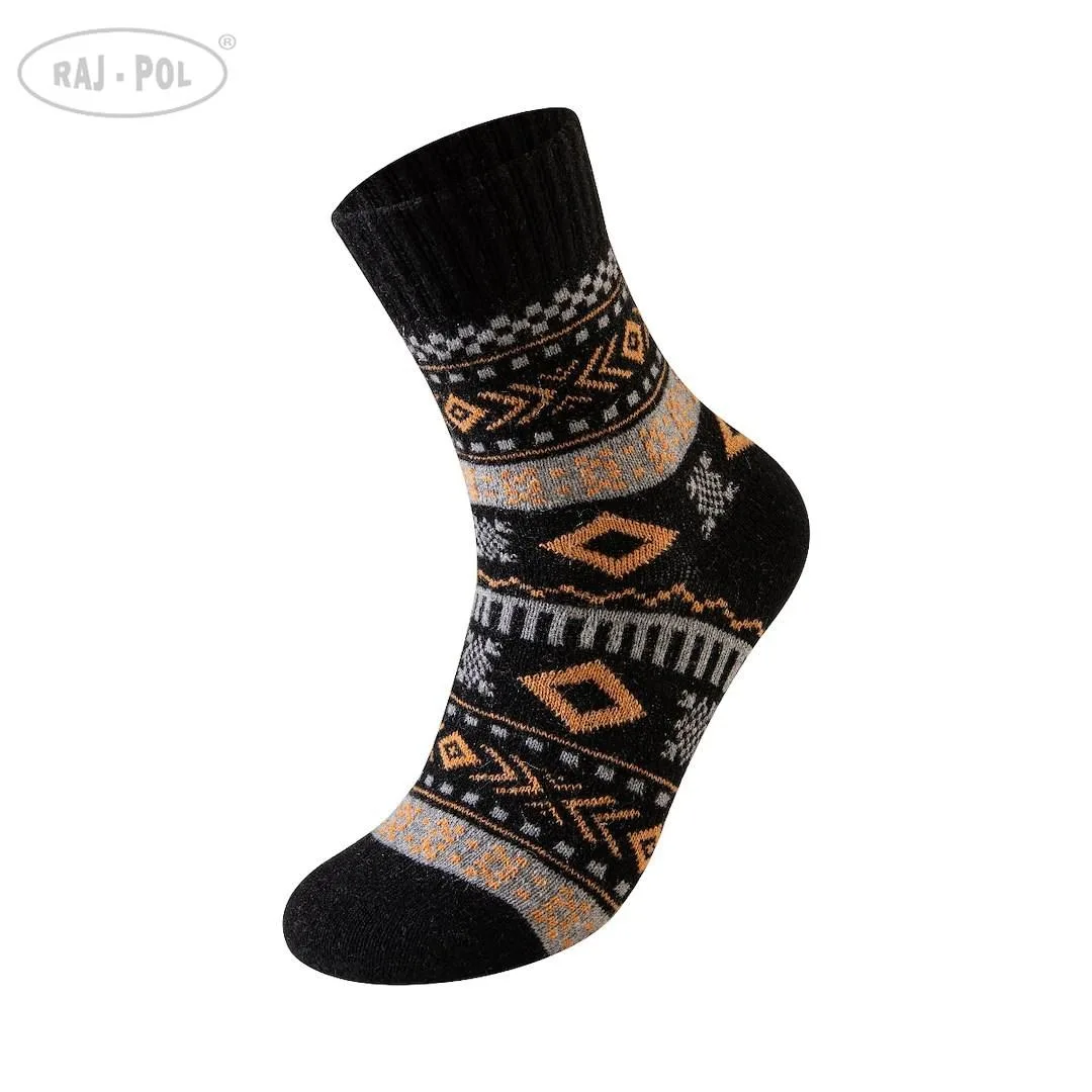 RAJ-POL SKARPETA DAMSKA ANGORA DESIGN W25-17 757060, 757077