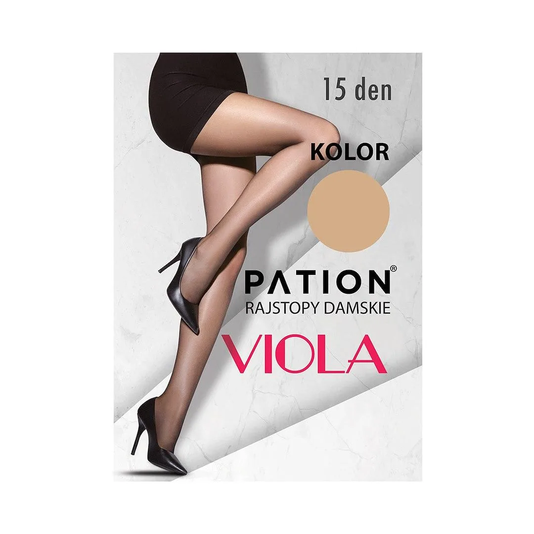 RAJ-POL RAJSTOPY PATION ELASTAN 15 DEN VIOLA - GOLDEN 730841, 730858, 730865, 730872