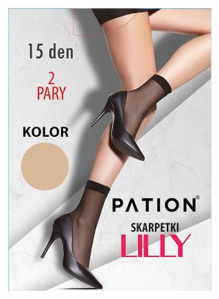 RAJ-POL SKARPETKI PATION 15 DEN 2-PAK LILLY J.BEZ 2-PAK 731732