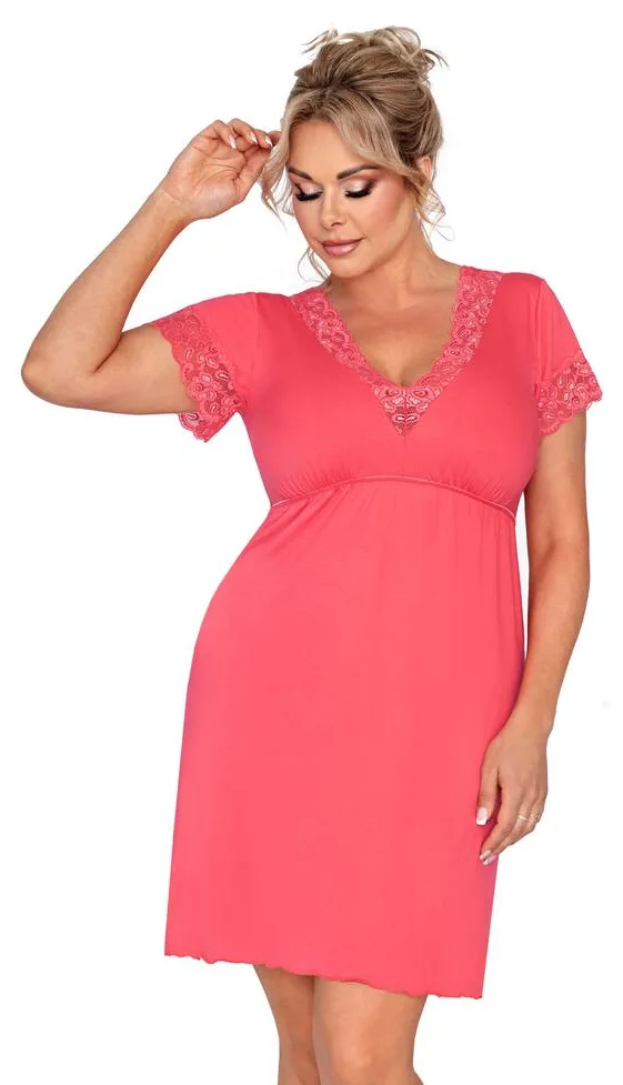 DONNA KOSZULA NOCNA PLUS SIZE - MARIZA