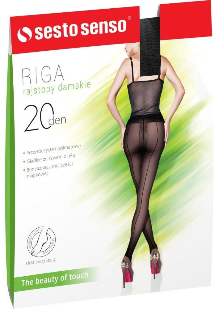 SESTO-SENSO RAJSTOPY RIGA 20 DEN R057 ZE SZWEM Z TYŁU
