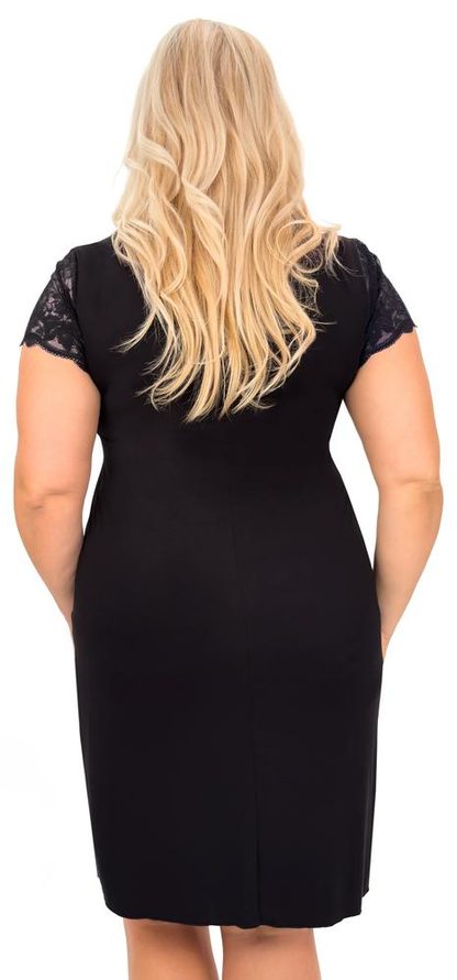 DONNA KOSZULA NOCNA Z WISKOZY - SONIA PLUS SIZE