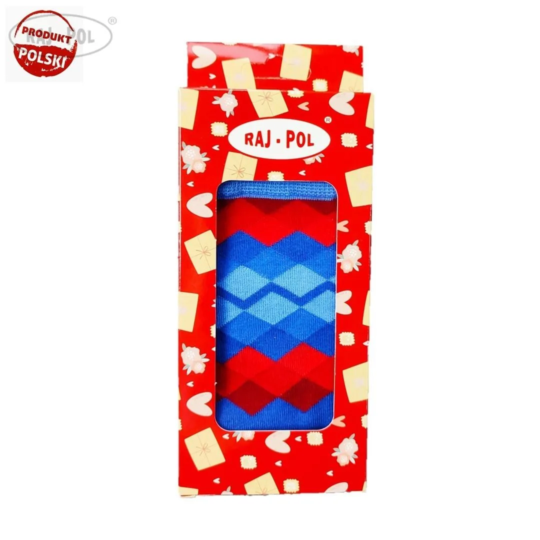 RAJ-POL SKARPETY MĘSKIE FUNNY SOCKS ART.317231,317248 6-PAK