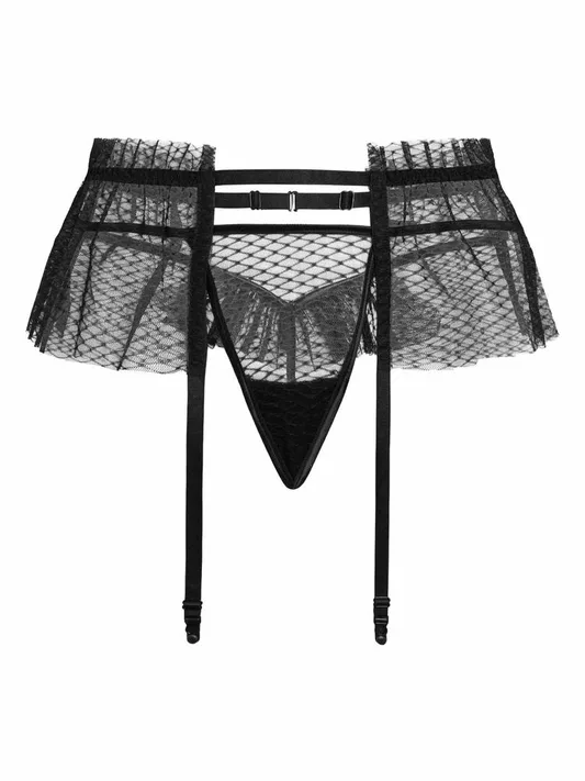 FIORE O8019 - PAS DO POŃCZOCH ORAZ MAJTKI TYPU STRINGI MIRACOLO - SENSUAL 2024