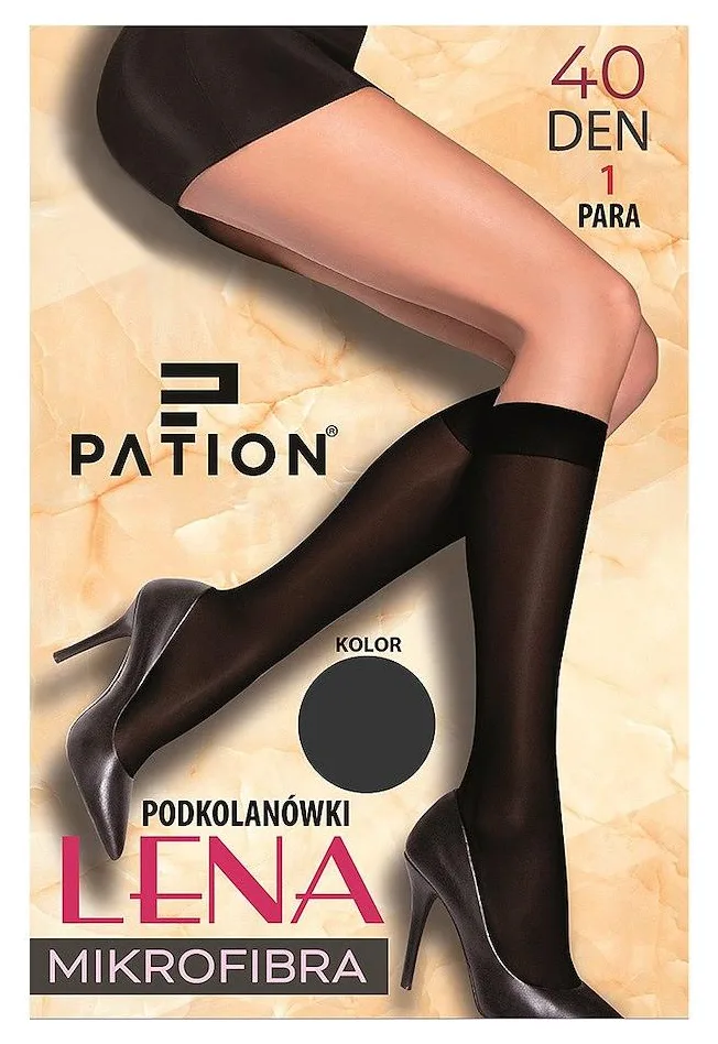 RAJ-POL PODKOLANÓWKI PATION MIKROFIBRA 40 DEN GRAFIT 742394