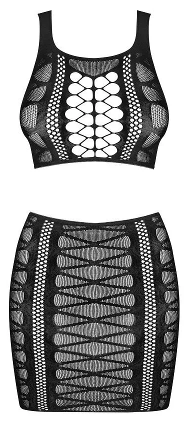 OBSESSIVE TOP I SPODNICA K102