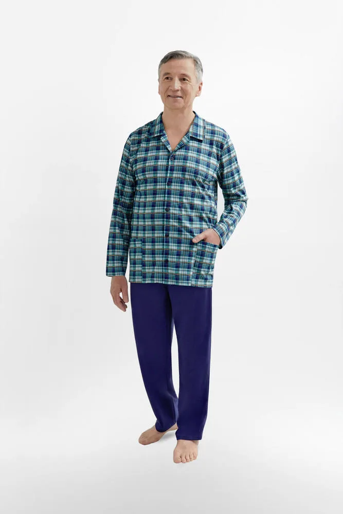 PIŻAMA ROZPINANA ANTONI II 403 BIG 3XL-4XL