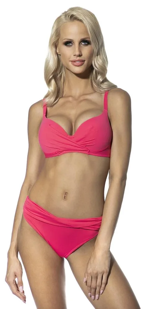 PRIMO DWUCZĘŚCIOWY KOSTIUM KĄPIELOWY BIKINI Z USZTYWNIANYMI MISKAMI I OZDOBNYM PASKIEM 168