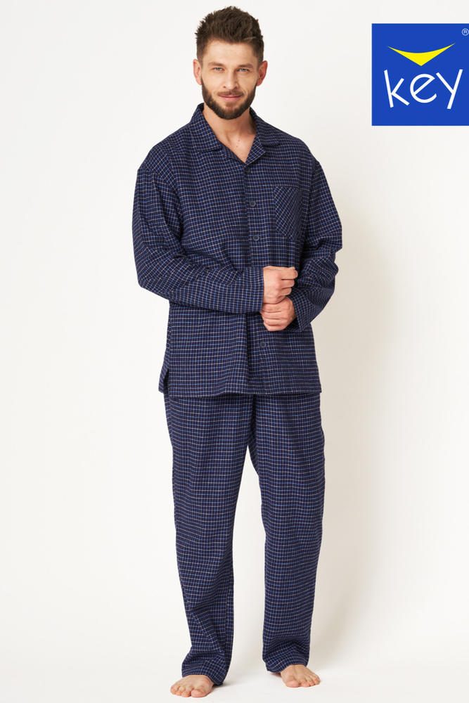 KEY PIŻAMA MĘSKA MNS 457 B24 3XL-4XL