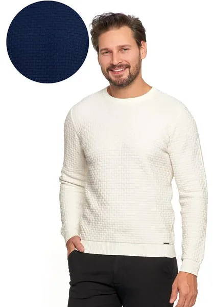 MORAJ MĘSKI SWETER Z TEKSTURĄ OMS4300-001