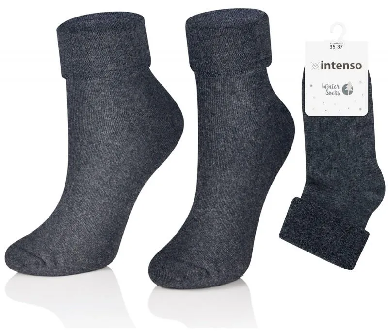 INTENSO SKARPETKI BEZUCISKOWE DAMSKIE FROTTE WINTER ART. 0457 (Stary Symbol 1320)