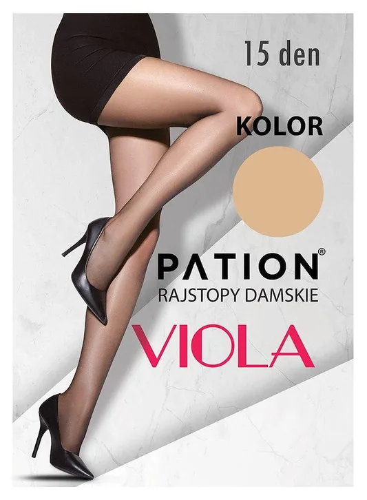RAJSTOPY PATION ELASTAN 15 DEN VIOLA - VISIONE 730766, 730773, 730780, 730797