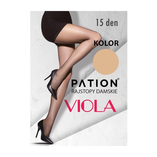 RAJSTOPY PATION ELASTAN 15 DEN VIOLA - VISIONE 730766, 730773, 730780, 730797