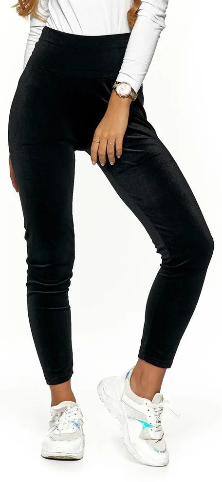 MORAJ LEGGINSY DAMSKIE WELUROWE RDL1400-034