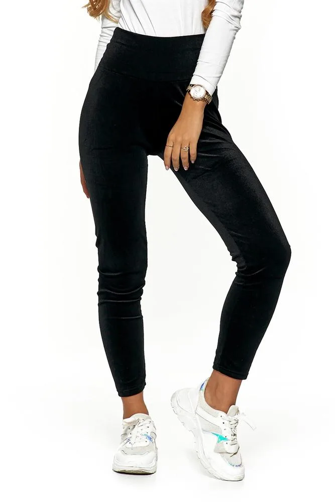 MORAJ LEGGINSY DAMSKIE WELUROWE RDL1400-034