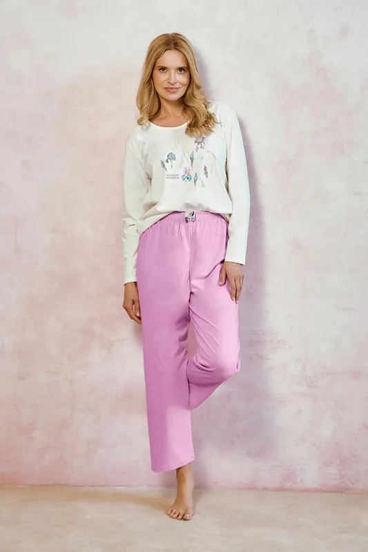 TARO 3459 PIŻAMA DAMSKA DŁUGA MONICA S-XL KOLEKCJA AW25/26
