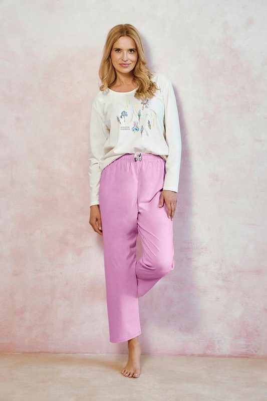 TARO 3459 PIŻAMA DAMSKA DŁUGA MONICA S-XL KOLEKCJA AW25/26