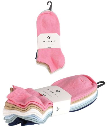 MORAJ STOPKI DAMSKIE PASTELOWE CSD170-050-1-6